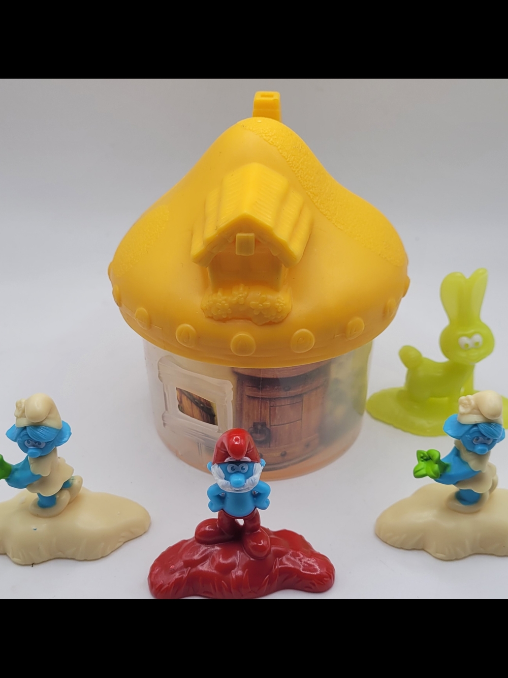 Smurfs Lost Village McDonalds Happy Meal Toy Smurf Figures 2017  Bunny